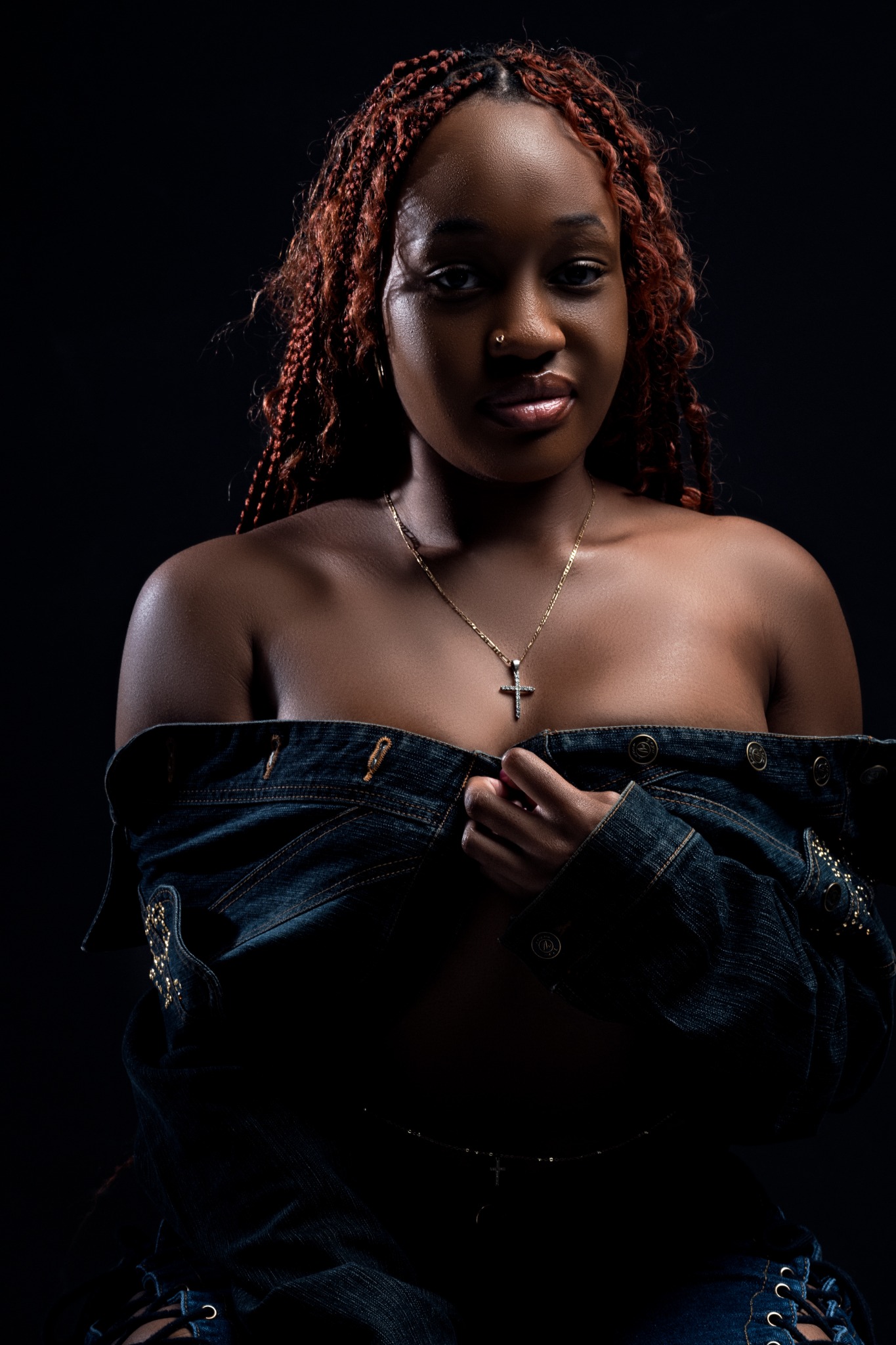 Maya Bryant fashion portrait